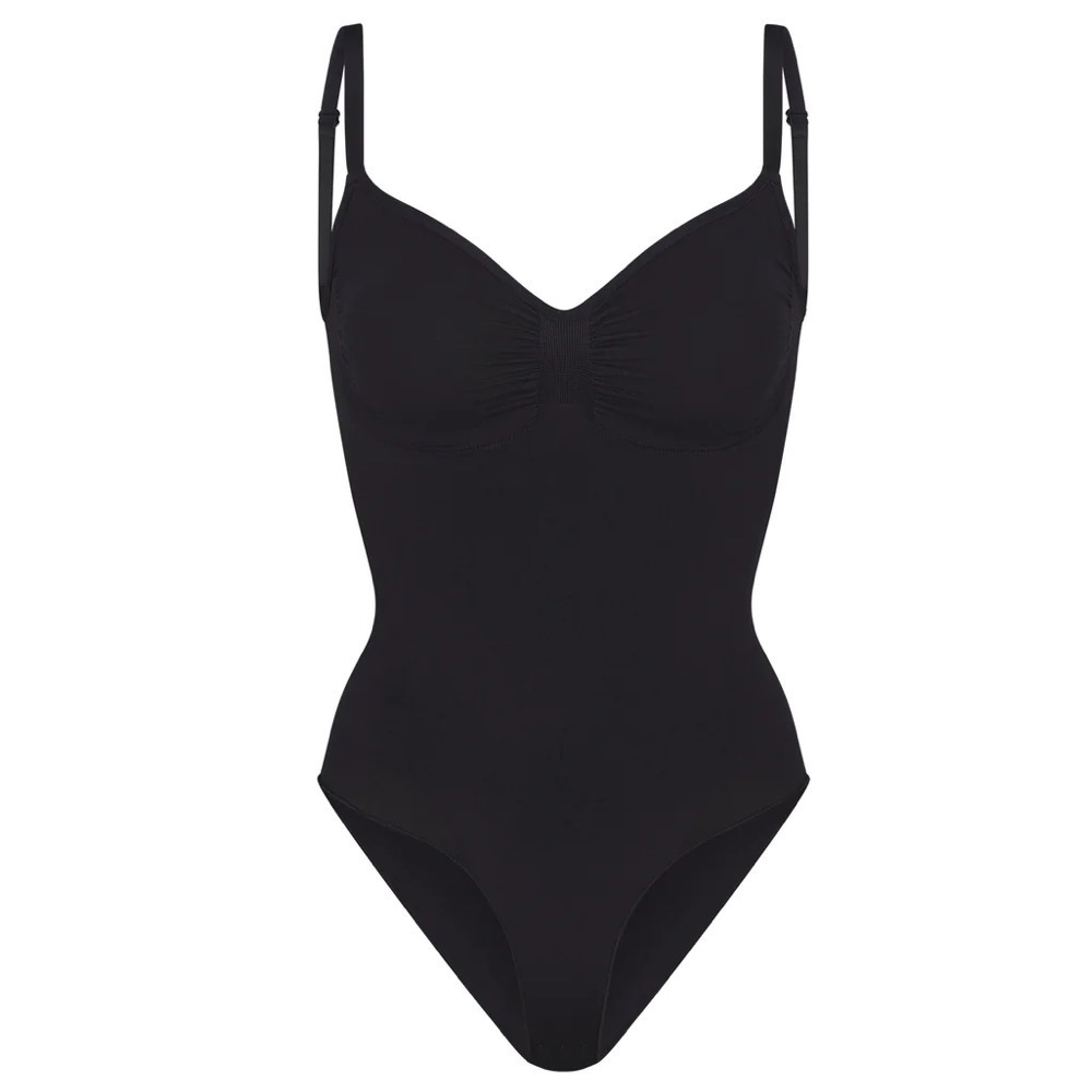 SKIMS Black Shapewear Bodysuit